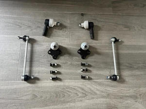 VAUXHALL CORSA C 00-06 TWO BALL JOINTS TWO OUTER TRACK ROD ENDS 2 LINKS - Picture 1 of 1