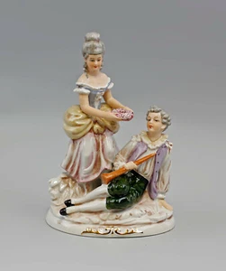 9942614 Porcelaine Rokoko-Figur " Bergers " Liebeleiszene wagner&apel H22, 5cm - Picture 1 of 4
