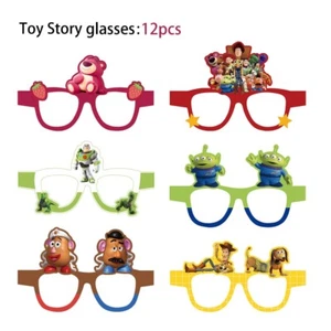 12Pcs Birthday Party Supplie Party Favor Paper Glasses Masks Photo Cosplay Props - Picture 1 of 29
