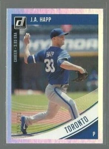 2018 Donruss Career Stat Line #63 J.A. Happ 185/393 (ref 91386) - Picture 1 of 1