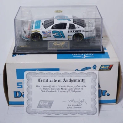 Revell Dale Earnhardt Jr. 1999 1/24 Sikkens Monte Carlo Nascar modelo diecast Foto 1 de 4