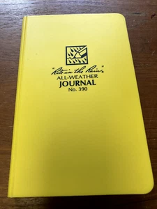 Rite in the Rain wetterfestes Hardcover Notizbuch 4 3/4" x 7 1/2" gelber Einband - Bild 1 von 1