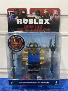 Roblox Series 10 Core Dungeon Quest: Industrial Guardian Armor Figur Helm NEU - Bild 1 von 2