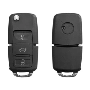 GUSCIO CHIAVE AUTO PER TELECOMANDO 3 TASTI WOLKSWAGEN GOLF POLO PASSAT BORA 2 - Picture 1 of 1