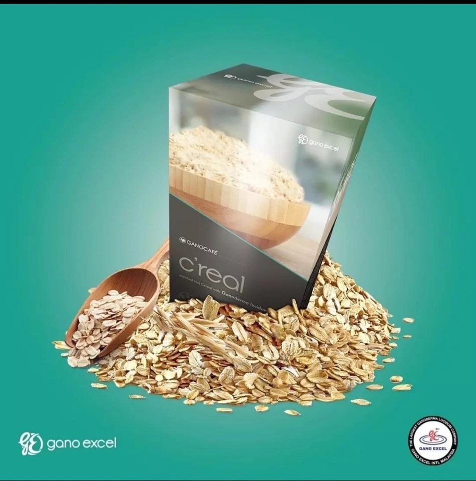 BLACK FRIDAY SALE! Gano Excel C’real Enriched with Ganoderma & Spirulina - 2 Pk - Image 1 of 1