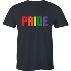 Gay Pride Shirt Proud Lgbt Lgbtq Man Woman Love Lesbian Bi Men's T-shirt Tee - Picture 1 of 4