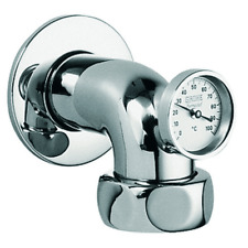 GROHE Abgangsbogen 12444 Ausladung 90mm mit Thermometer 1 1/2x5/4 chrom (PP)