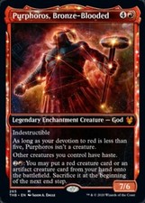 MTG Purphoros, Bronze-blooded Foil EXC purforos from Blood Bronze thbx en