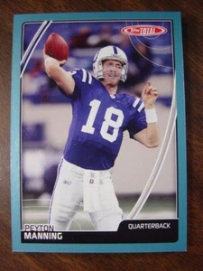 2007 Topps Total Blue Indianapolis COLTS Team LOT (16c) Peyton Manning - Picture 1 of 1