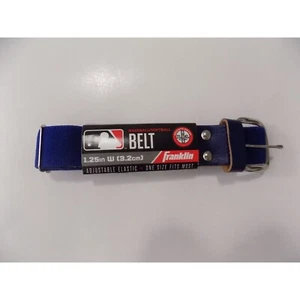 Franklin Sports Baseball Belt - MLB Belt, Royal Blue - Picture 1 of 3