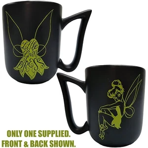 Taza de vestir pequeña campana verde de los parques de Disney taza Peter Pan mango de ala negra - Imagen 1 de 9