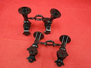 TAMIYA SUPER CLODBUSTER CLOD BUSTER Parts E AXLE TUBES X2 BULLHEAD axle cases - Picture 1 of 1