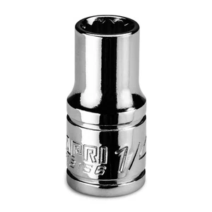 1/4 in. Shallow Socket, 1/4 in. Drive, 12-point, SAE - Bild 1 von 5