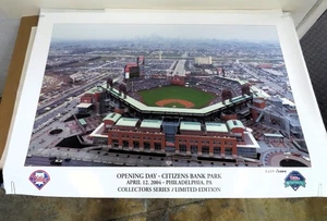 2004 Citizen's Bank Park Opening Day Collector's Edition Print #/2004 Phillies - Picture 1 of 9
