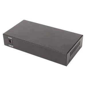 SFP Fiber Switch 6 Ports 10 100 1000M Self Adaptive LED Indicator Ethernet Fit - Picture 1 of 31