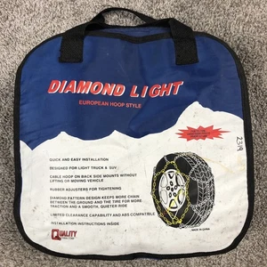 Quality 2319 Diamond Light Truck/SUV Tire Chains Ice Snow Winter Driving Unused - Picture 1 of 13