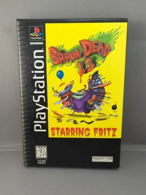 * BrainDead 13 - Long Box (Sony PlayStation 1 PS1, 1995) No Manual - Image 1 of 4