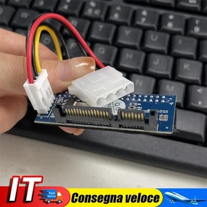 3.5in IDE To SATA CD-ROM Converter Card with 4-pin Cable Hard Disk Adapter Board - Afbeelding 1 van 11