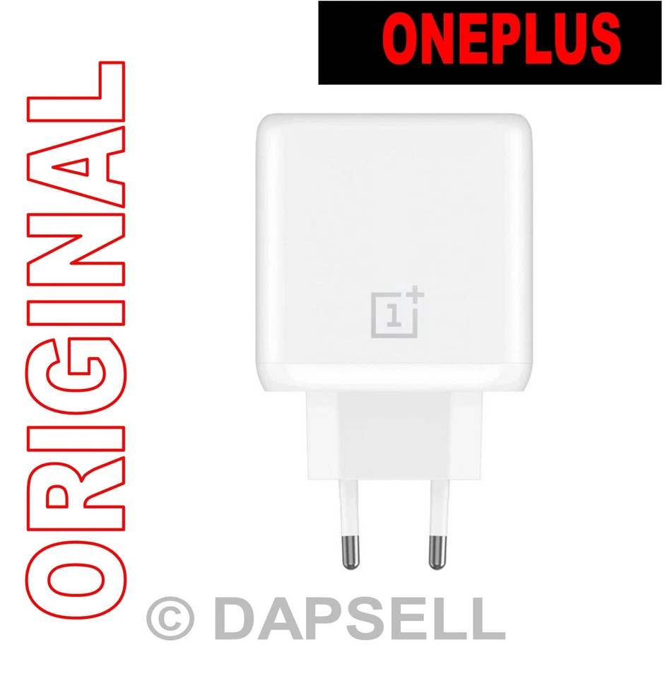 Caricabatterie Originale Usb Wc1007a31jh 65w Warp Per Oneplus 7 Pro 5g 7t 8 8t 9 - Immagine 1 di 4