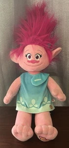 Build a Bear Dreamworks Trolls Princesa Amapola 23” Muñeca de Peluche Rosa con Vestido BAB - Imagen 1 de 24