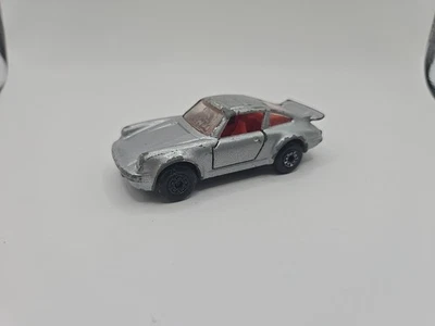 Vintage 1978 MATCHBOX SUPERFAST Silver No 3 PORSCHE TURBO Lesney England - Image 1 of 4