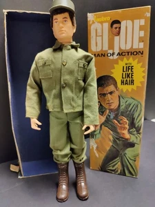 1964 G.I. JOE Adventure Team MAN OF ACTION - OVP - Life Like Hair - 1970 - Bild 1 von 20