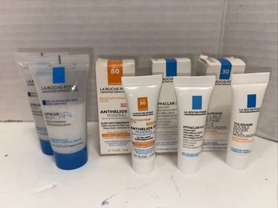 ¡Juego de muestra La Roche-Posay! Limpiador, protector solar, crema hidratante Foto 1 de 2