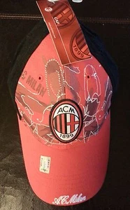 AC Milan Italy Soccer Official Hat Cap Gorra Futbol Original - Picture 1 of 2