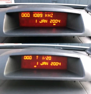Genuine Citroen Berlingo Clock Display Partner B9 Centre Dash RD4 Screen 2008-15 - Picture 1 of 12
