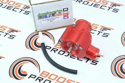 Boomba Racing Blow Off Valve BOV Red for 2015 + Subaru WRX / 2014 + Forester XT - Image 1 of 3