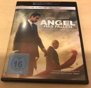 ANGEL HAS FALLEN - GERMAN IMPORT 4K UHD & REGION B BLU RAY, 2 DISK SET - Picture 1 of 5