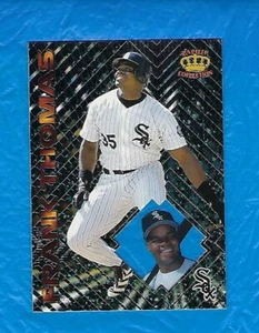 FRANK THOMAS 1997 PACIFIC PRISMS PLATINUM PARALLEL #22 CHICAGO WHITE SOX HOF - Picture 1 of 2