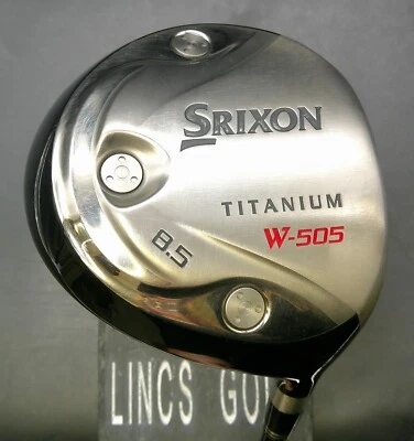 Srixon W-505 Titanium 8.5° Driver Stiff Graphite Shaft Srixon Grip - Image 1 of 4