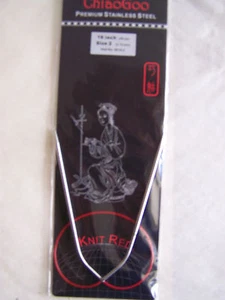 ChiaoGoo Red Circular Knitting Needles 16" choice/size - Picture 1 of 13