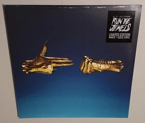 RUN THE JEWELS RUN THE JEWELS 3 (2022) BRAND NEW SEALED WHITE & GOLD VINYL LP - Picture 1 of 1