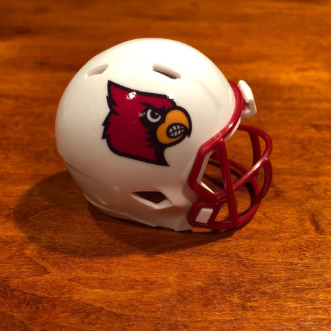 Louisville Cardinals custom pocket pro helmet ACC Cover