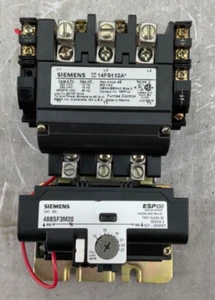 NEU SIEMENS 14FSF32FA NICHT RÜCKFAHRSTARTER SZ2 13-27A 3PH 488SF3M20 120V SPULE - Bild 1 von 9