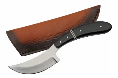 Hunting Knife | Birdwing Full Tang Skinner Buffalo Horn Handle + Leather Sheath - Image 1 of 4
