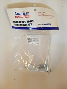 AMERICAN PLUMBER WMB34 STAFFA MONTAGGIO FILTRO ACQUA confezione sporca - Foto 1 di 4