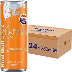 Red Bull Energy Drink winter edition citrus orange flavor 250mlx24 - Picture 1 of 5