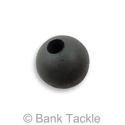 BANK TACKLE Wolframperlen 6 mm schlammig schwarz Karpfen Angeln Terminal Tackle super schwer (JCTM)