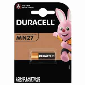 1 x Duracell Alkaline MN27 12V battery A27 GP27A E27A EL812 - Picture 1 of 6