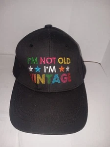 Baseball Cap " I'm Not Old Im Vintage " Mütze für Herren & Damen verstellbar - Bild 1 von 4