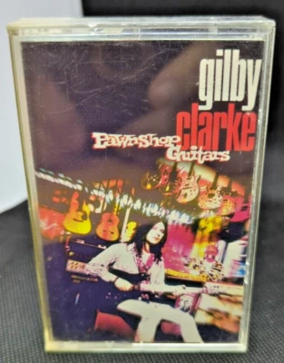 GILBY CLARKE PAWNSHOP GUITARS Cassette Tape 1994 Hard Rock Rare CT - Image 1 of 4