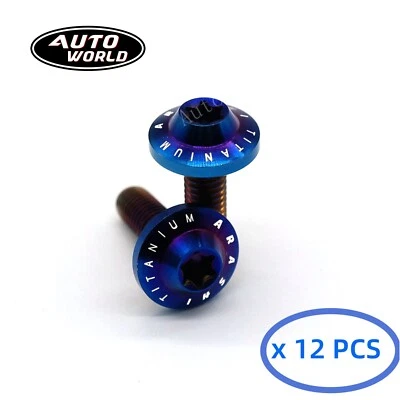 M6x20Front Brake Rotor Bolts Screw For BMW G650GS 2009-2016 F700GS ABS 2013-2018 - Image 1 of 4