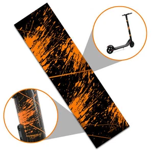 Scooter Tubo Vertical Funda Pegatina Naranja Neón Lámina Eléctrica R058 - Imagen 1 de 7