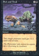 Sick and Tired Urza's Legacy 2x - Near Mint, English MTG Magic