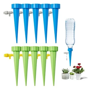 Plant Watering Devices Self Spike Planter Drip, Vacation Watering System for - Picture 1 of 6