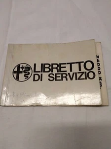 Libretto di SERVIZIO Alfa Romeo Alfa Giulia nuova Super , stampato 2/71 - Picture 1 of 7