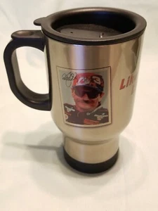 Dale Earnhardt JR Stainless Steel Travel Mug 16 Oz Insulated Like father Son New - Picture 1 of 6